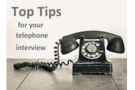 Tips for a Telephone Interview