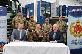 Eddie Stobart receives Ministry of Defence award for second time