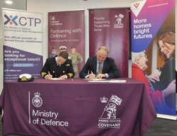 Vivid Sign Armed Forces Covenant pledging their support to the Armed Forces community