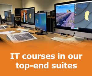 Develop and refine your skills in our state-of-the-art IT labs!
